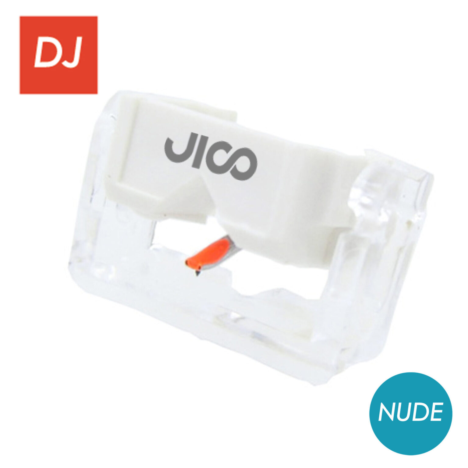 n44 7 nude shure 交換針 dj仕様モデル 針カバー付 jico 日本精機宝石工業株式会社